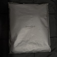 Essentials Fear of God Stretch Limo Black Hoodie Size Large Authentic NEW