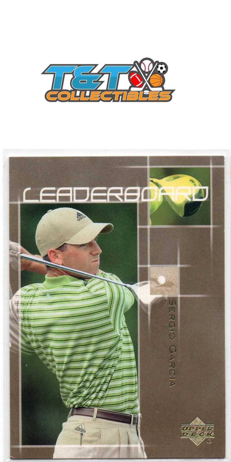 2003 Upper Deck #61 Sergio Garcia Pro Golfer 6a