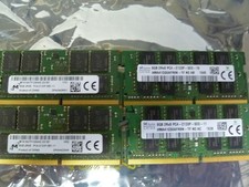 LOT OF 4 MICRON/HYNIX 8GB PC4-2133P LAPTOP MEMORY RAM