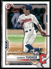 2021 Bowman #BP-77 Carson Tucker Prospects