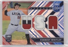 2018 Panini Elite Extra Edition USA Materials Blue 5/5 Forrest Whitley hg6