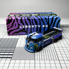 Liberty64 164 Scale Vw T1 Tow Truck Modified Pickup Trailer Alloy Model Car