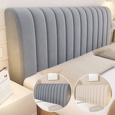 Luxury Thicken Headboard Cover Bed Head Back Decor Protector Slipcover 150CM UK