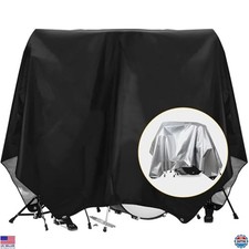 Gasadar Water-Resistant Drum Set Cover - Dustproof Shield for Most Kits, 108"x80