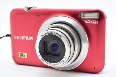 FUJIFILM FinePix JX280 Red 14.0MP Compact Digital Camera [EXC++]