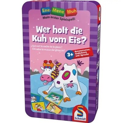 Schmidt Spiele 51292 - Ene Mene Muh - Wer holt die Kuh vom Eis?