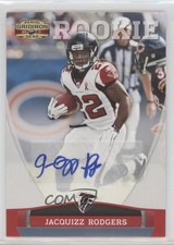 2011 Gridiron Gear Rookie Platinum Signatures 18/25 Jacquizz Rodgers Auto 2k3