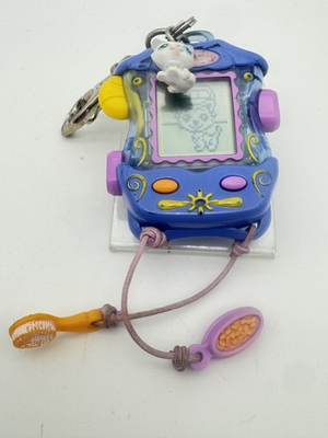 #ad 2006 Hasbro Littlest Pet Shop LPS Virtual Pet Digital HUSKY Dog Keychain WORKS $67.76