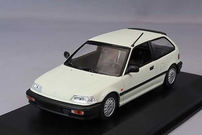 MAXICHAMPS 940161500 1/43 HONDA CIVIC 1990 WHITE Diecast Model Car