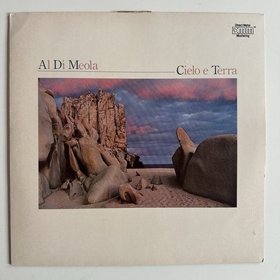 Al Di Meola Cielo E Terra Vinyl LP EMI Records 1985 NM Condition
