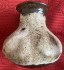 Keramik Weber Koln Brown Ceramic Vase 3.5 Inch German Pottery