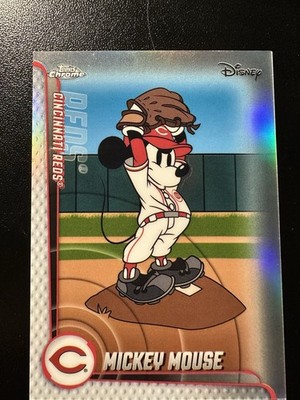 Topps Chrome Disney 2026 Mickey Mouse Cincinnati Reds MLB Card MLBH-49 SSP