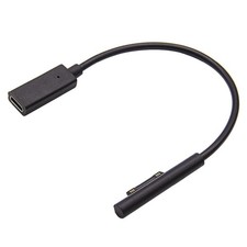 15V 3A Charging Cable USB Type-C Female Power Supply For Surface Pro 4 5 6 Go h