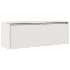 Wall Cabinet Hanging Storage Cabinet Wall Cupboard Solid Wood Pine vidaXL