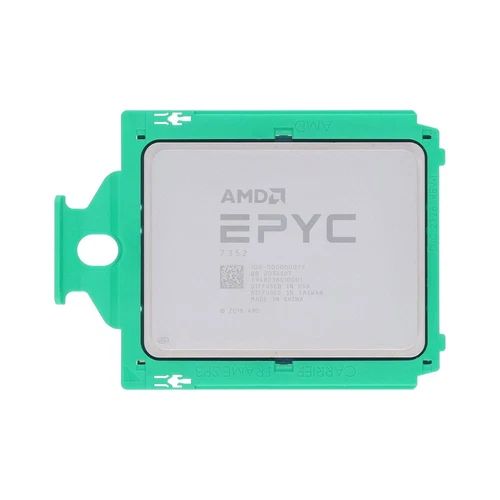 Dell AMD EPYC 7352 Gen2 2.3GHz 24-Core SP3 155w 128MB CPU - 100-000000077