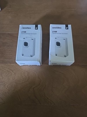 (NEW IN BOX) HONEYWELL 270R HARDWIRED HOLD-UP SWITCH(Set of 2)
