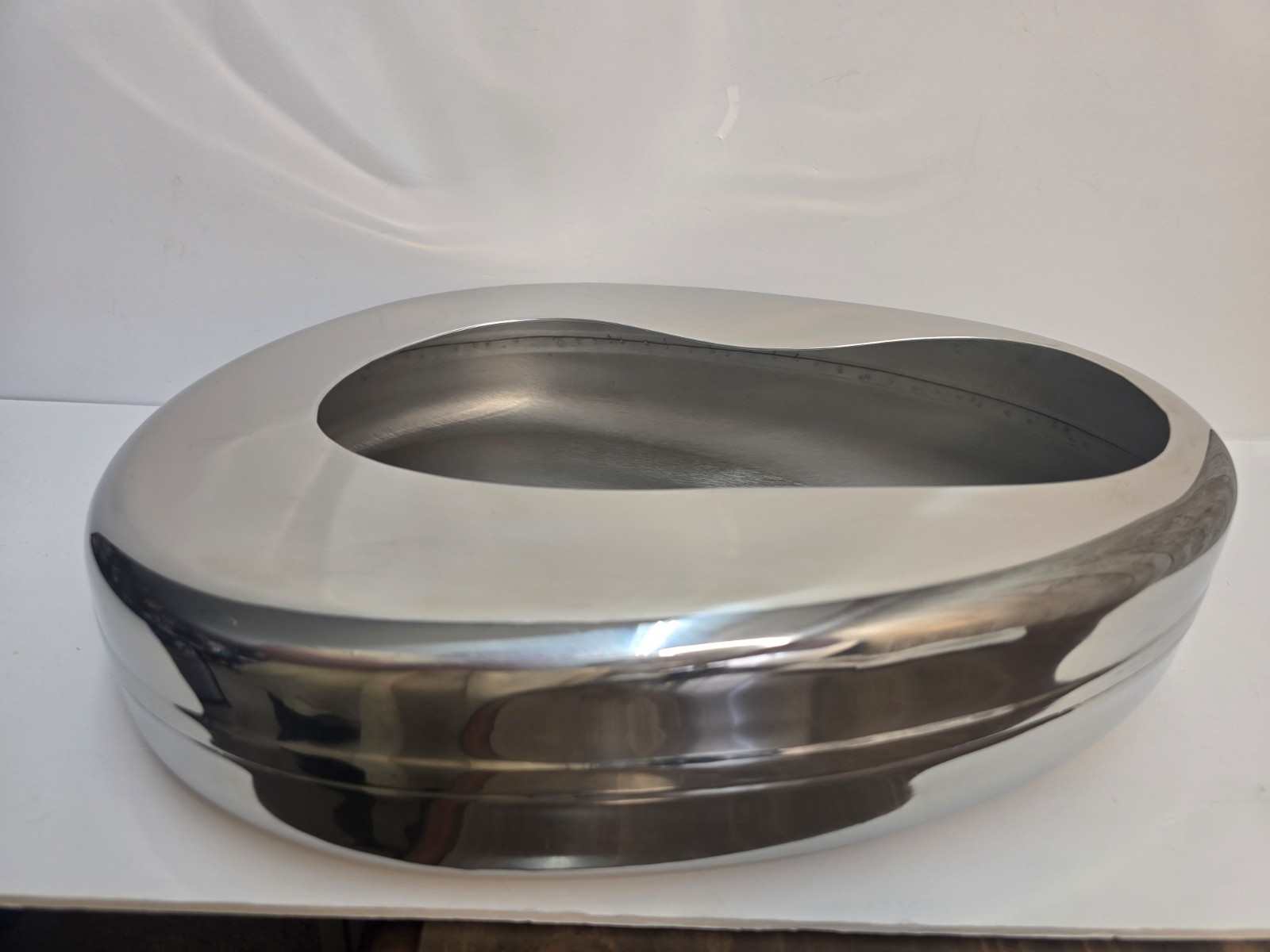 Bed Pan Heavy Duty Stainless Steel Bedpan for Female Male Easy to Clean Bed Pan