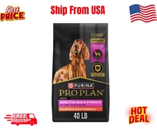 Purina Pro Plan Sensitive Skin & Stomach Salmon & Rice Formula Dry Dog Food 40lb