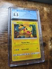 Pokemon Pikachu Black Star Promo SM76 Holo CGC 8.5 Graded