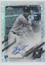 2021 Chrome Rookie Black and White Mini-Diamond Refractor Blake Taylor Auto 0q60