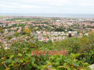 PHOTO  VIEW OF PRESTATYN FROM THE OFFA'S DYKE PATH ON PRESTATYN HILLSIDE  2020