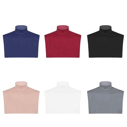 Women Men Detachable Faux Collar Half 