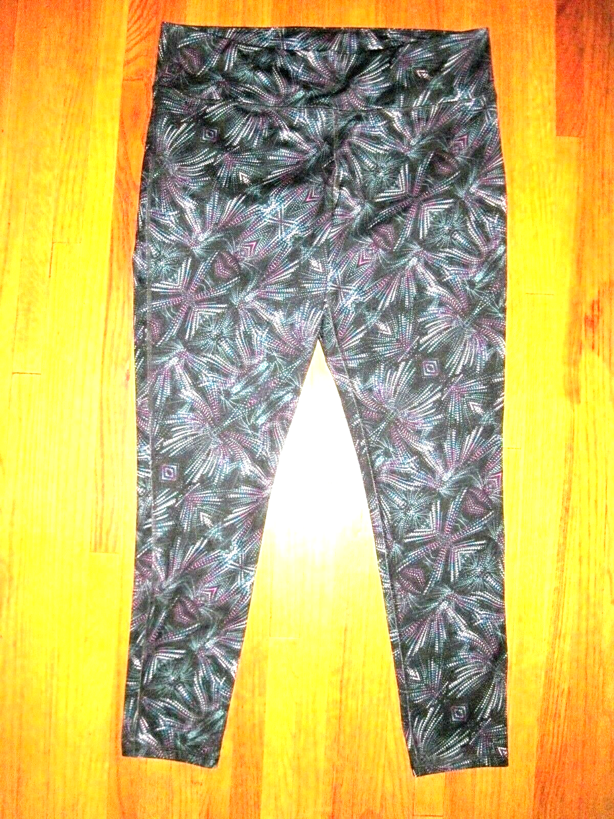Woman's Plus Size C9 Multi-Color Full Length Fitness Leggings Size 2XL-Tall New