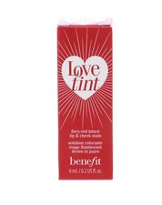 Benefit Love Tint Fiery-Red Tinted Lip Cheek Stain, 0.2 oz
