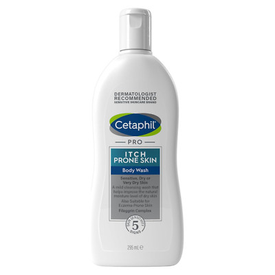 Cetaphil PRO Body Wash für zu Juckreiz neigende & zu Ekzemen neigende Haut - 295 ml