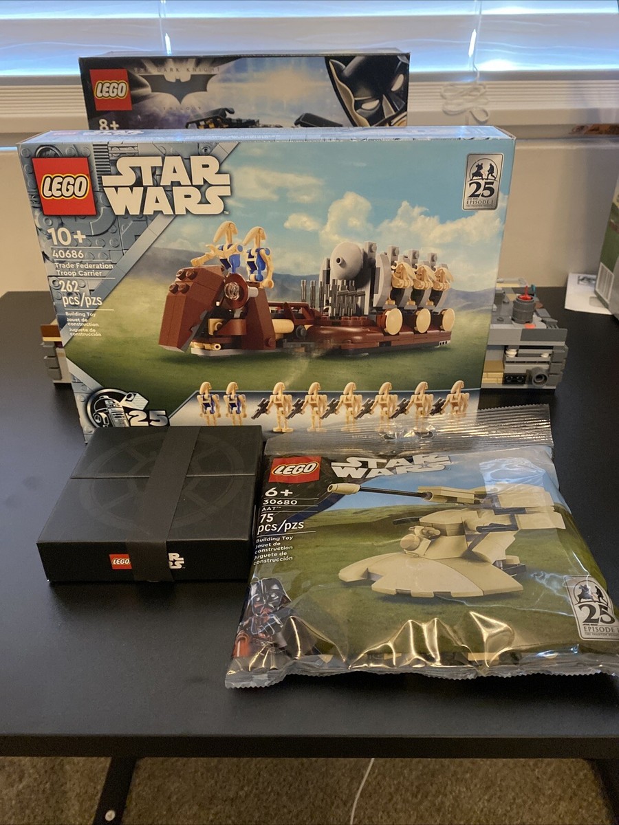 Lego Star Wars All 3 GWP Droid Carrier 40686, AAT 30680, Battle