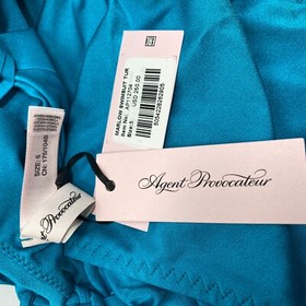 Agent Provocateur Marlow Turquoise Swimsuit AP5 Extra Large NWT