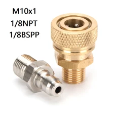 4500PSI PCP High Pressure Male Quick Disconnect Fittings Couplers Air Refilling