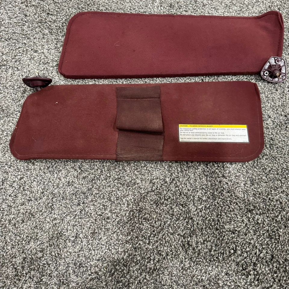 Chevy GMC C/K 1500 1988-1999 Silverado Suburban par conjunto tela parasol rojo Foto 2 de 4