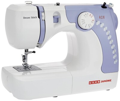 Usha Janome Dream Stitch Automatic Zig-Zag Electric Sewing Machine || 7 Built-In
