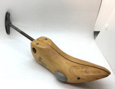 VTG Geo. Belcher Wooden Shoe Stretcher Adjustable With Metal Handle  Bunion Nub