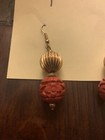 Cinnabar earrings Vintage — photo 3