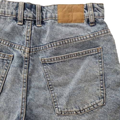 Cotton On Women's Relaxed Denim Shorts Blue Size 8 Cutoff Frayed Hem - Picture 7 of 11