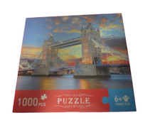 Tower Bridge London 1000 Pc Puzzle 20" x 28" New Sealed In Box Ages 6 