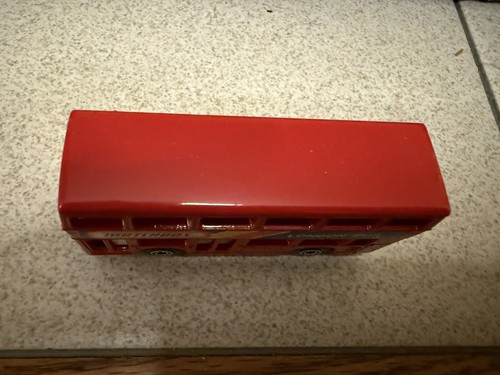 Lesney Matchbox 1981 London Bus MB51 #51 Red Original Box Made in England 095 - Picture 3 of 7