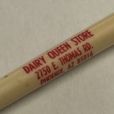 VTG Ballpoint Pen Dairy Queen Store 2750 E. Thomas Rd Phoenix Arizona