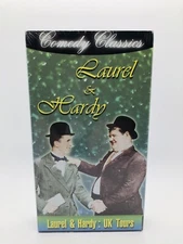 Laurel & Hardy: UK Tours Comedy Classics VHS Tape - NEW SEALED