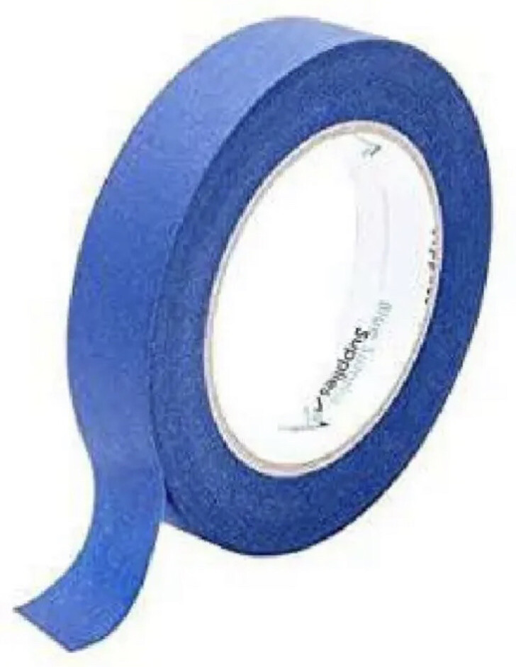 36 Rolls 0.94 Inch Blue Painters Tape Bulk Pack, Medium Adhesive That Sticks Wel eBay