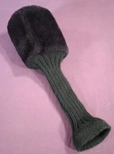 Golf Club Driver Head Cover AM&E Plush Black