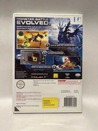 Spectrobes: Origins Nintendo Wii Complete PAL With Manual - Picture 2 of 3