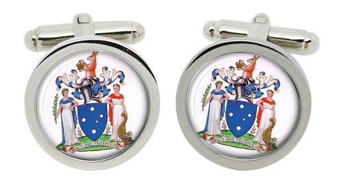 Victoria, Australia Round Cufflinks in Box | eBay Australia