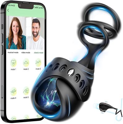 Elektrischer Masturbator Silikon Penis Trainer Vibrator mit App