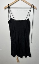 NWT Reformation Saskia Dress Black Size 6 SOLD OUT
