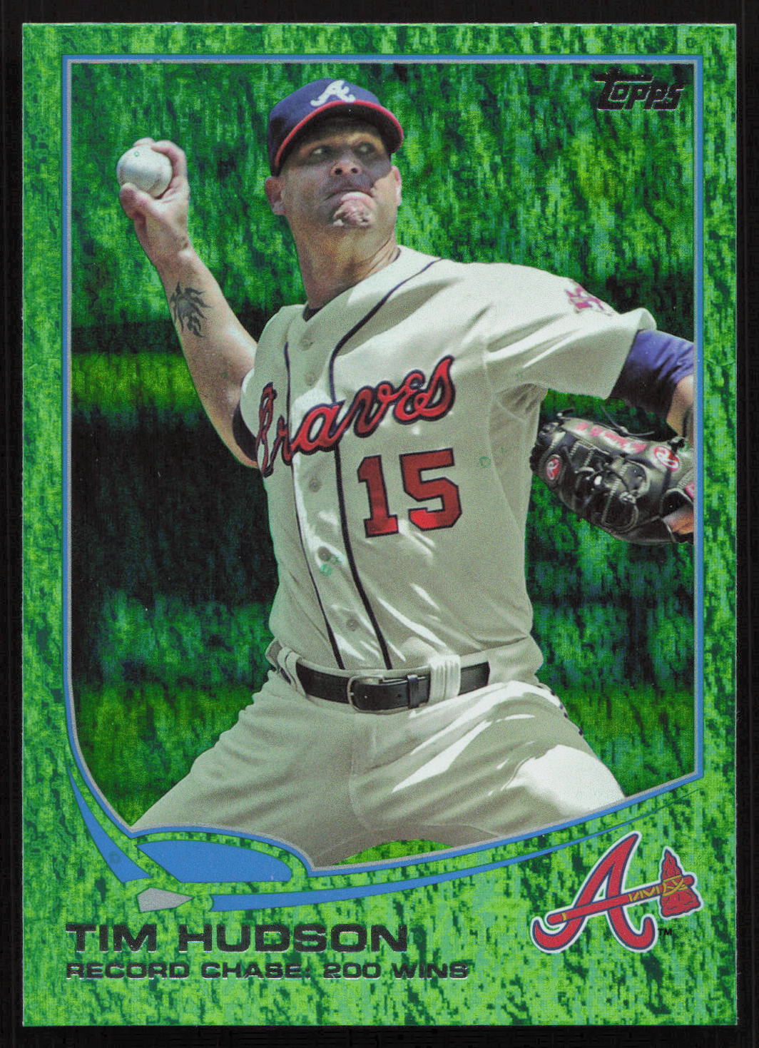 2013 Topps - Checklist Tim Hudson #448 Emerald Foil for sale online | eBay
