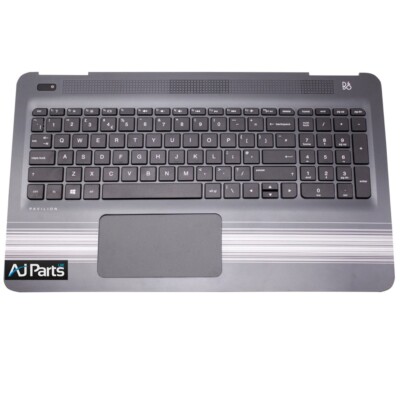 Repose-poignets HP Pavilion 15-AW084SA – Noir Et Argent – Clavier UK – Occasion