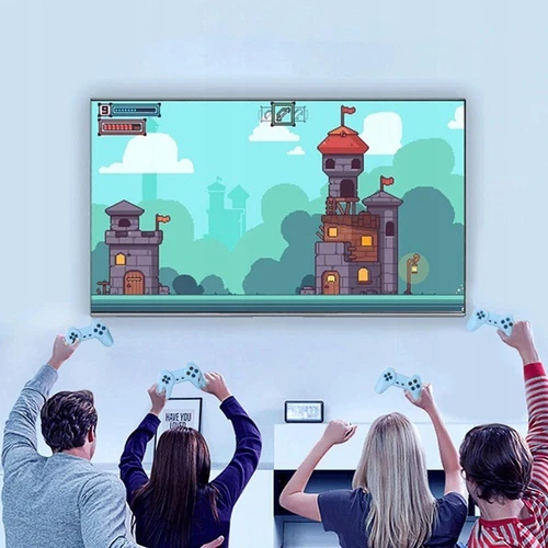 Retro Spielekonsole classic mit 22 eingebauten spielen 2 Fernbedienungen NEU - Bild 5 von 13